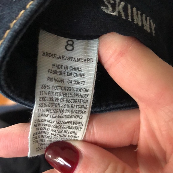 American Eagle Super Stretch Skinny Jeans 8 Regular - Picture 15 of 15